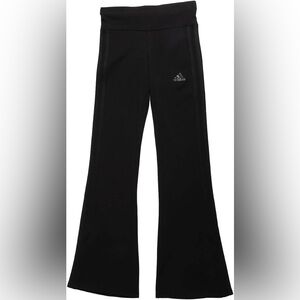 Adidas Girls Large 3 Stripe Flare Legging